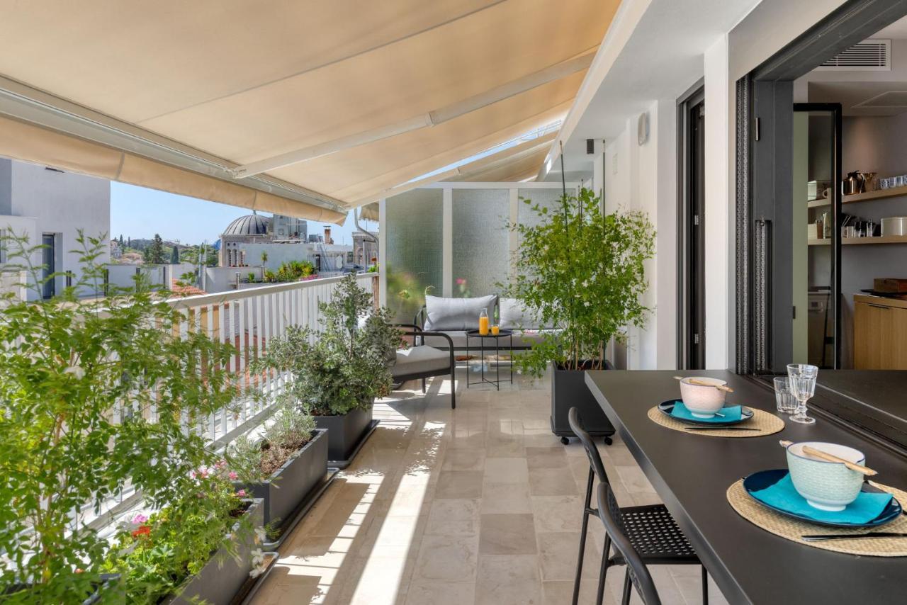Central Athens Penthouse מראה חיצוני תמונה